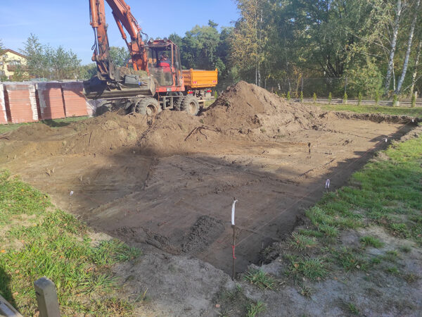 Chojne, gm. Sieradz, woj. łódzkie; nadzór archeologiczny, budowa domu jednorodzinnego-2