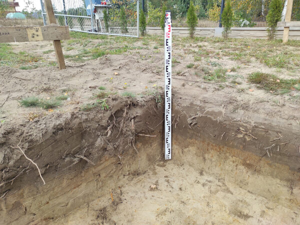 Chojne, gm. Sieradz, woj. łódzkie; nadzór archeologiczny, budowa domu jednorodzinnego-3
