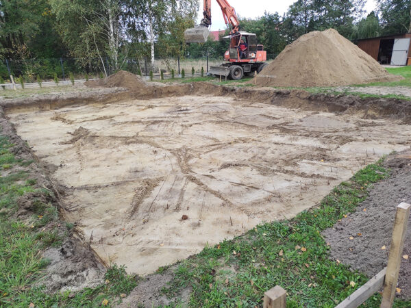 Chojne, gm. Sieradz, woj. łódzkie; nadzór archeologiczny, budowa domu jednorodzinnego-4